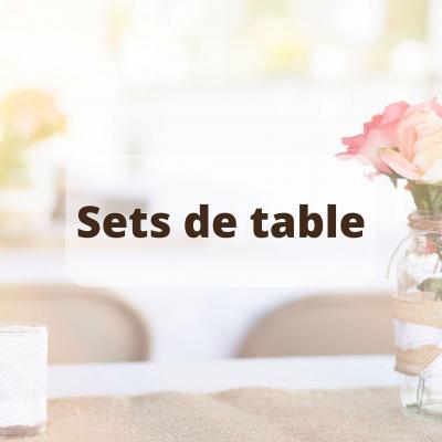 Sets de table