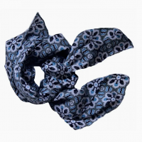 Foulard en soie marrakech kaki 3