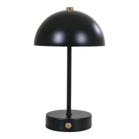 Lampe de table noire sans fil rechargeable 01