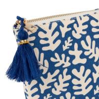 Pochette Funny - Bleu / Blanc