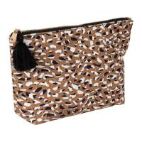 Pochette mocoa brun en coton 02