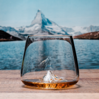 Set de 2 verres topographic grand canyon matterhorn 07