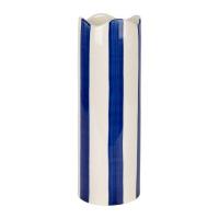 Vase artist bleu indigo en gre s 01