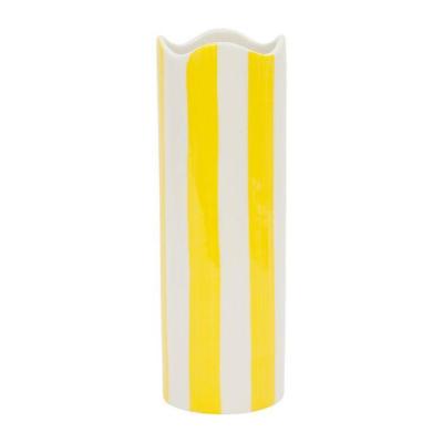 Vase artist jaune en gre s 01