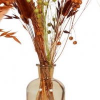 Vase bouquet de fleurs se che es beige