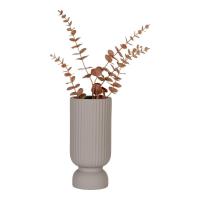 Vase ce ramique gris 02