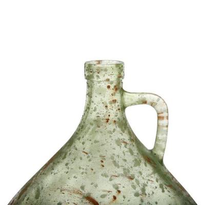 Vase pichet - Vert / Doré